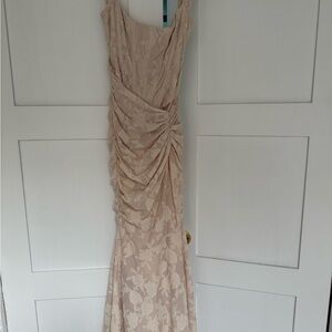 House of CB Cesca Floral Rusched Corset Dress